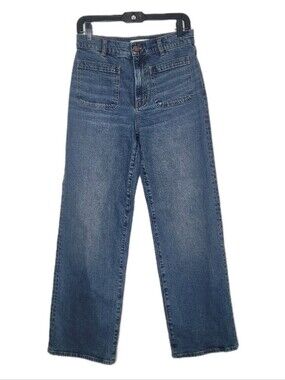 Madewell The Perfect Vintage Wide-Leg Jeans Size 27